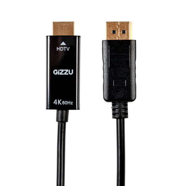 GCPDPH15 wr 02b Gizzu 4K60Hz DisplayPort to HDMI Cable 1.5m