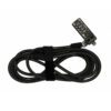 GCSCL2M wr 02a GIZZU 2m Slimline Combination Notebook and Ultrabook Cable Lock