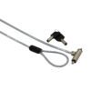 GCWKLMK GIZZU-1.8m-Wedge-Cable-Lock-Silver wr 01a GIZZU 1.8m Wedge Cable Lock