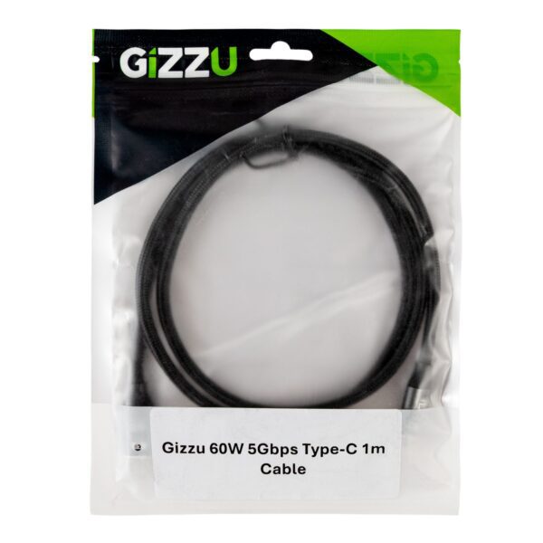 GIZZU-GCPCC0605G-01-60W-5Gbps-Type-C-1m-Cable PACKAGING-9186-Edit 1500x1500 GIZZU 60W 5Gbps Type-C 1m Cable