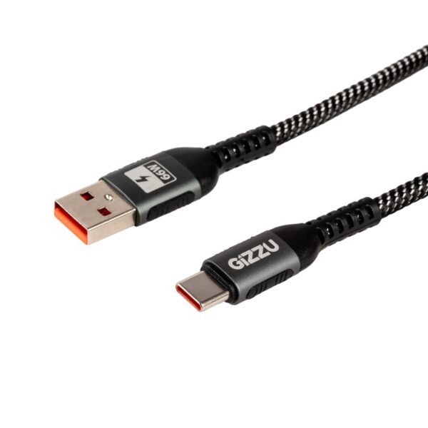 GIZZU-GCPU2C060048G-01-66W-480Mbps-USB-to-Type-C-1m-Cable ANGLED-9164-Edit 1500x1500 GIZZU 66W 480Mbps USB to Type-C 1m Cable