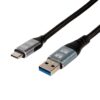 GIZZU-GCPU3C06010G-01-60W-10Gbps-USB-to-Type-C-1m-Cable ANGLED-9175-Edit 1500x1500 GIZZU 60W 10Gbps USB to Type-C 1m Cable