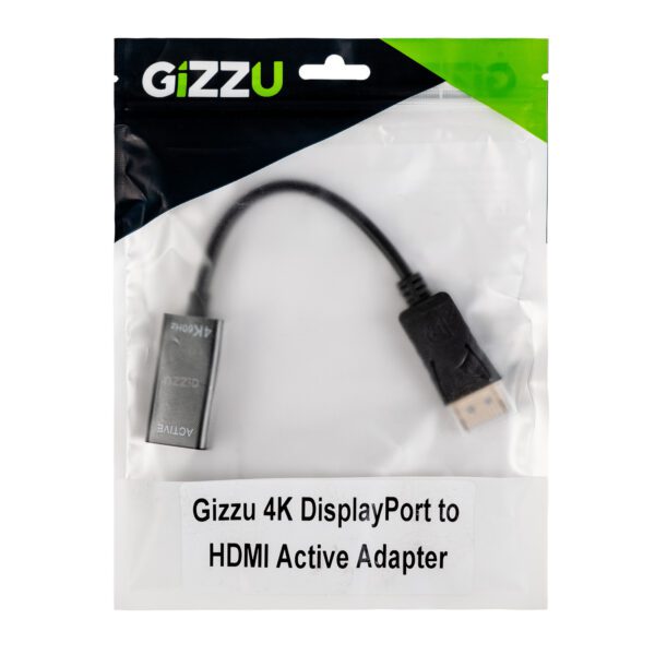 Gizzu 4K60Hz DisplayPort to HDMI Active Adapter