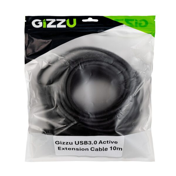 GIZZU GCPU3UE10A USB3.0ActiveExtensionCable10m PACKAGING-0124-Edit1500x1500-96DPI Gizzu USB3.0 Active Extension Cable 10m