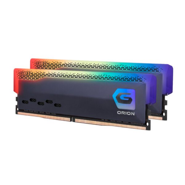 Geil Orion RGB 16GB KIT(2X8GB) 3600MHz DDR4 Desktop Gaming Memory - Grey