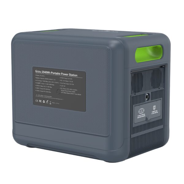 GPS2000U hr 04a Gizzu Hero Pro 2048Wh UPS Power Station