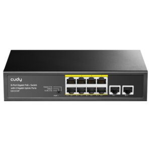 GS1010PE wr 01 Cudy 8-Port Gigabit PoE+ Unmanaged Switch