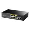 GS1010PE wr 02 Cudy 8-Port Gigabit PoE+ Unmanaged Switch
