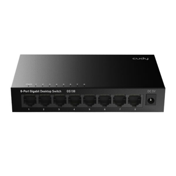 GS108 wr 01a Cudy 8-Port Gigabit Metal Switch