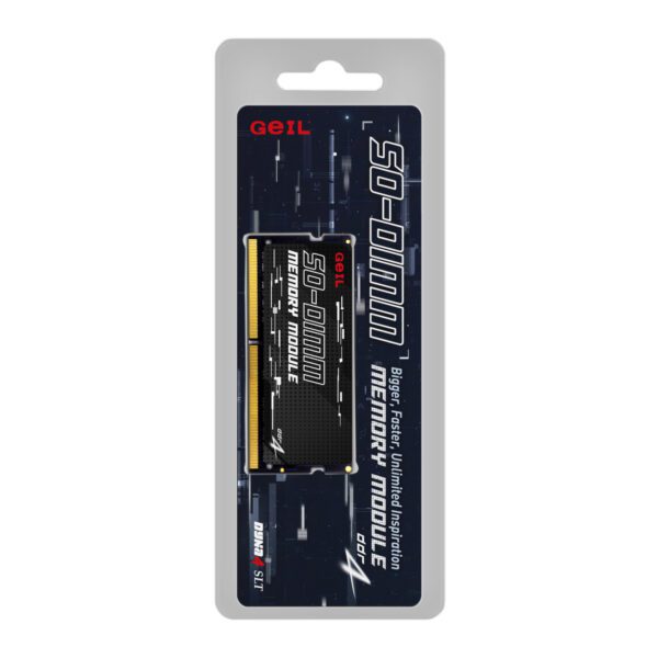 GS48GB3200C22SC GeIL-Pristine-8GB-DDR4-3200MHz-Notebook-Memory-Black wr 05 GeIL Pristine 8GB DDR4 3200MHz Notebook Memory