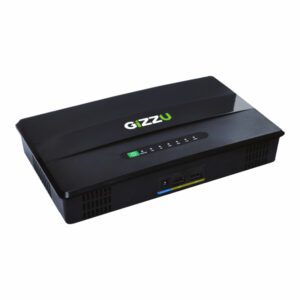 GUP60WPRO wr 01a GIZZU 60W 69Wh 21600mAh Mini POE DC UPS LifePO4 - Black