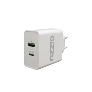 GWCPDU36W wr 01 GIZZU Wall Charger Type C 36W PD QC3.0 18W - White