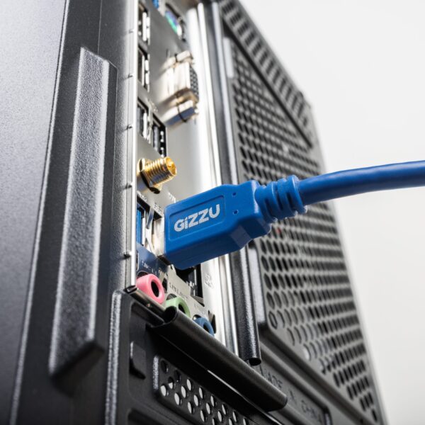 Gizzu-USB3.0-Active-Extension-Cable-2m wr 03 Gizzu USB 3.0 Extension Cable 5m - Blue