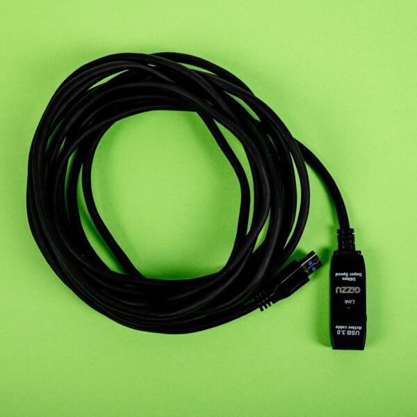 Gizzu-USB3.0-Active-Extension-Cable-5m wr 05 Gizzu USB 3.0 Active Extension Cable 5m - Black