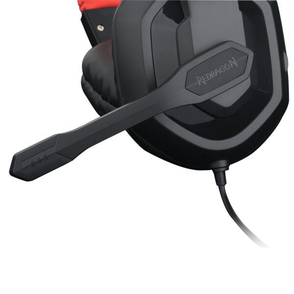 H120-3 REDRAGON Over-Ear ARES Aux Gaming Headset - Black