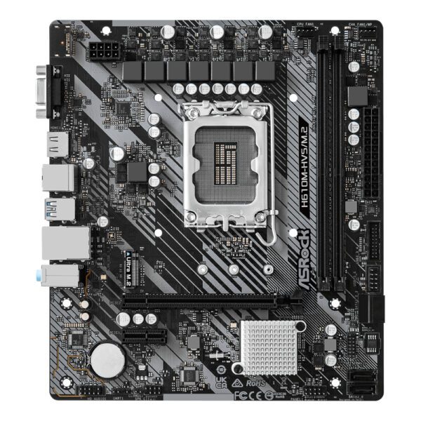 H610M-HVS-M2R2 wr 02 ASRock H610M-HVS/M.2 R2.0 Intel LGA 1700 m-ATX Motherboard