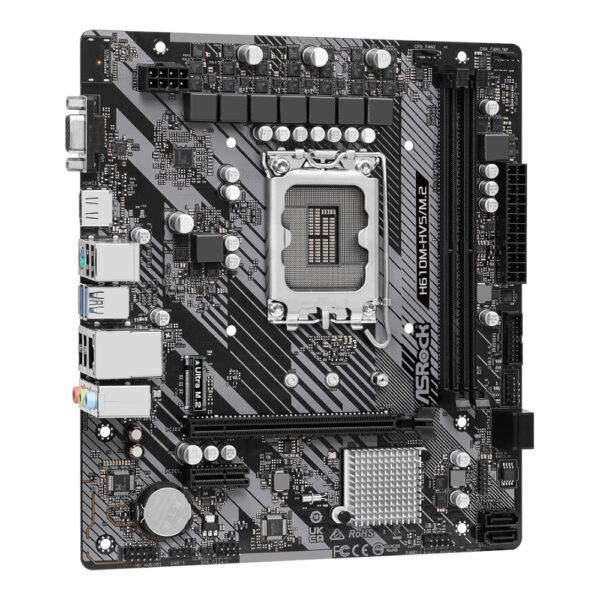 H610M-HVS-M2R2 wr 04 ASRock H610M-HVS/M.2 R2.0 Intel LGA 1700 m-ATX Motherboard