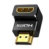 UGREEN HD112 HDMI 4K Male to Female Down-angled Connector - Black