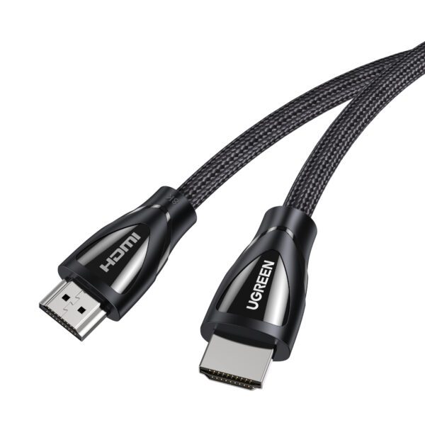 HD140-80403 UGreen-HDMI-2.1-Male-to-Male-Cable-2M wr 02a UGREEN HDMI 2.1 Male to Male Cable 2M (8K@60Hz | 4K@120Hz) – Black