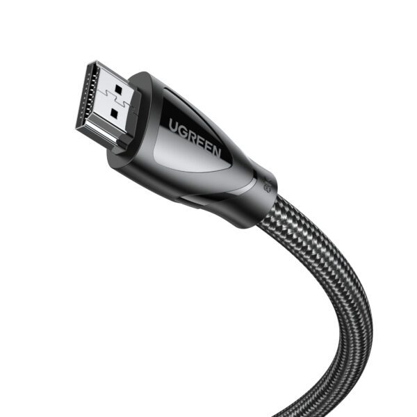 HD140-80403 UGreen-HDMI-2.1-Male-to-Male-Cable-2M wr 04a UGREEN HDMI 2.1 Male to Male Cable 2M (8K@60Hz | 4K@120Hz) – Black