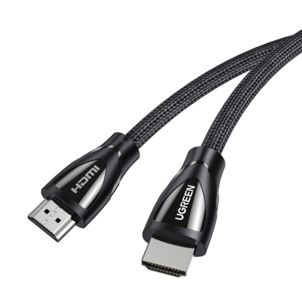 HD140-80404 UGreen-HDMI-2.1-Male-to-Male-Cable-3M wr 02a UGREEN HDMI 2.1 Male to Male Cable 3M (8K@60Hz | 4K@120Hz) – Black