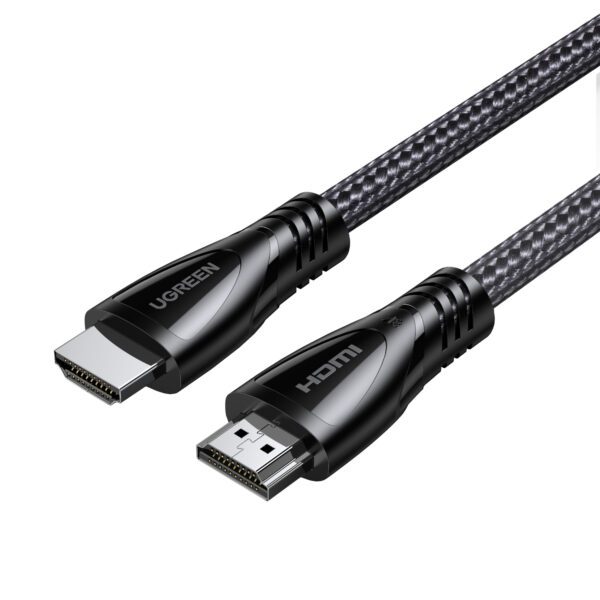 HD140-80405 UGreen-HDMI-2.1-Male-to-Male-Cable-5M wr 01a UGREEN HDMI 2.1 Male to Male Cable 5M (8K@60Hz | 4K@120Hz) – Black