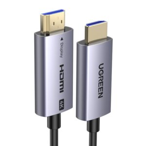 HD178-45504 UGREEN HDMI 4K Cable Male to Male 15m - wr 01 UGREEN HDMI 4K Cable Male to Male 15m - Black