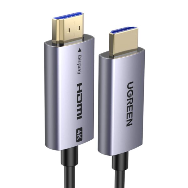 HD178-45504 UGREEN HDMI 4K Cable Male to Male 15m - wr 01 UGREEN HDMI 4K Cable Male to Male 15m - Black
