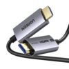 HD178-45504 UGREEN HDMI 4K Cable Male to Male 15m - wr 02 UGREEN HDMI 4K Cable Male to Male 15m - Black