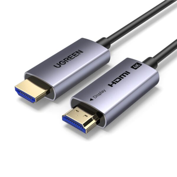 HD178-45504 UGREEN HDMI 4K Cable Male to Male 15m - wr 04 UGREEN HDMI 4K Cable Male to Male 15m - Black