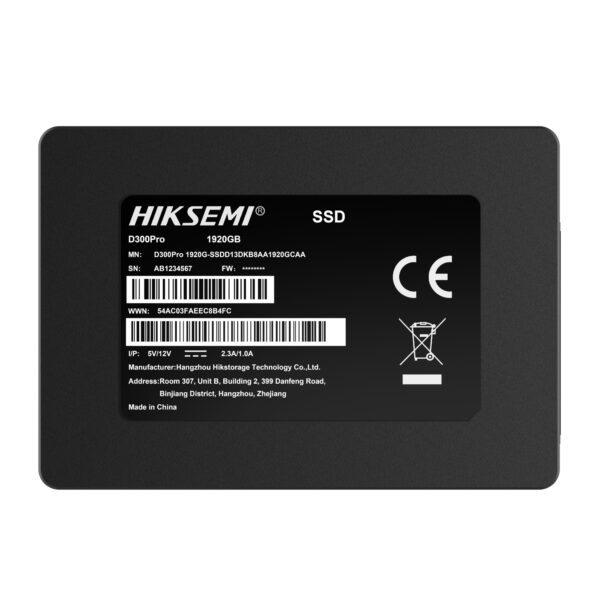 Hiksemi D300 PRO Tantalum Capacitor 1920GB SATA III Enterprise SSD
