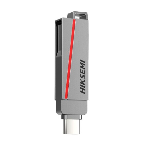 HS-USB-E307C-256G wr -3 HIKSEMI Dual Slim 256GB USB3.2 Flash Drive