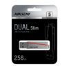 HS-USB-E307C-256G wr -4 HIKSEMI Dual Slim 256GB USB3.2 Flash Drive