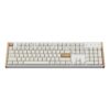 K10H-Q1 Keychron K10 HE 100 Hot-Swap Gateron Dbl wr 03 Keychron K10 HE Special Edition Full-size Hot-Swap Gateron Dbl-Rail Nebula Switch RGB Wireless Keyboard - White (Wood + Al)