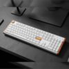 K10H-Q1 Keychron K10 HE 100 Hot-Swap Gateron Dbl wr 07 Keychron K10 HE Special Edition Full-size Hot-Swap Gateron Dbl-Rail Nebula Switch RGB Wireless Keyboard - White (Wood + Al)