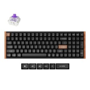 K4-HE-WR-01 Keychron K4 HE Wireless Magnetic Switch Mechanical Keyboard (96% Layout, Gateron Hall Effect Switches)