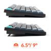 Keychron B33 80% TKL Wireless Keyboard and Mouse Combo – Black/Green
