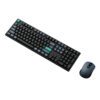 Keychron B36 100% Layout Wireless Keyboard and Mouse Combo – Black/Green