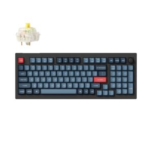 KEYCHRON-V5MAX-BAN-KB-wr-01 Keychron V5 Max Wireless Custom Keyboard - BANANA Switch