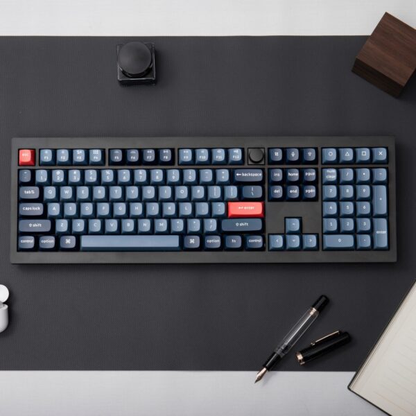 KEYCHRON-V6MAX-FULL-RED-GATJUP-RGB-WL-KB-wr-04 Keychron V6 Max Wireless Custom Keyboard - BANANA Switch