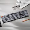 Keychron K5M-H3 wr 03a Keychron K5 Max QMK/VIA Full-sized Wireless Custom Mechanical Keyboard | BROWN Switches