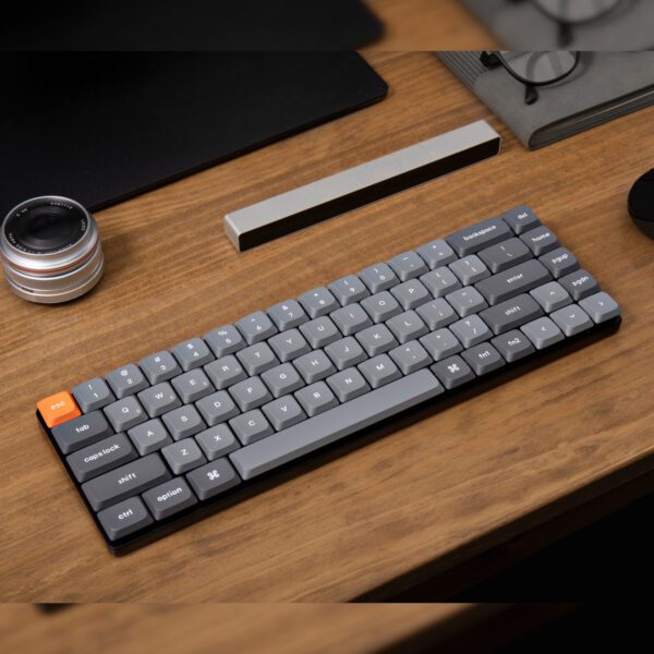 Keychron K7 Max QMK/VIA 65% Wireless Custom Mechanical Keyboard | RED Switches