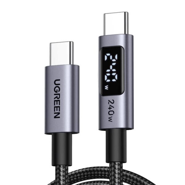 UGREEN 240W USB Type-C Cable with LED Display 1M