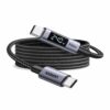 UGREEN 240W USB Type-C Cable with LED Display 1M