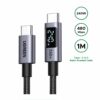 UGREEN 240W USB Type-C Cable with LED Display 1M