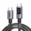 L530-65867 UGREEN 240W USB Type-C Cable with LED Di wr 03 UGREEN 240W USB Type-C Cable with LED Display 2M
