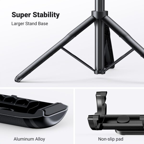 LP586-15062 UGREEN Selfie Stick Tripod with Bluetoot wr 04 UGreen Selfie Stick Tripod with Bluetooth Remote