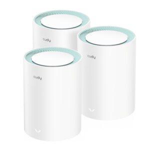 M1300-3PACK wr 01 Cudy AC1200 Wi-Fi Mesh Kit 3 Pack With Gigabit