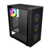 FSP M220 ATX Mid Tower Gaming Chassis - Black