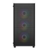 FSP M220 ATX Mid Tower Gaming Chassis - Black